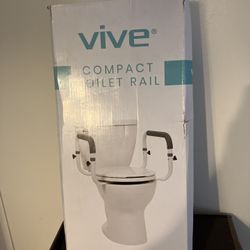 Compact Toilet Safety Rails