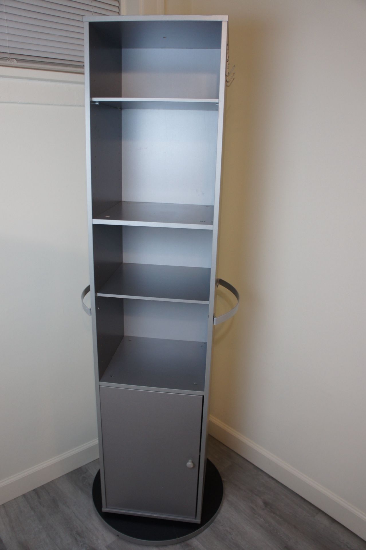 Rotating Mirror Cabinet - Sleek Storage