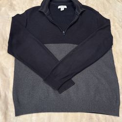 Calvin Klein Mock Up Quarter Zip Up