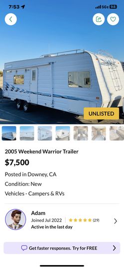 weekender toy hauler