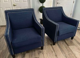 Two beautiful accent chairs