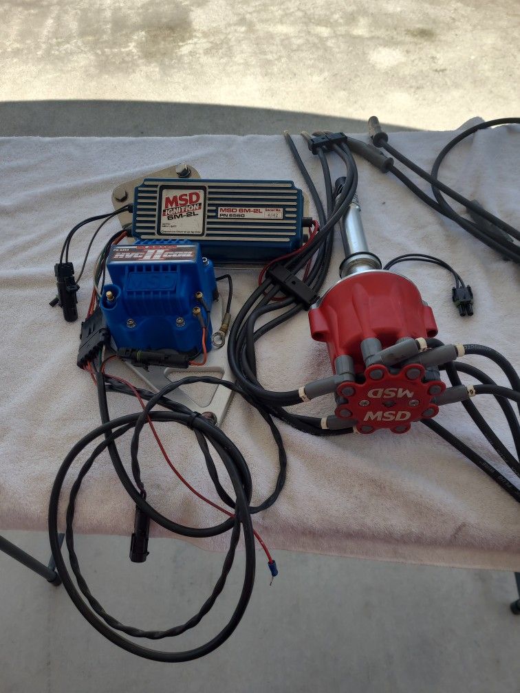M s d electronic ignchin six m two l for a big block and small block chevy's