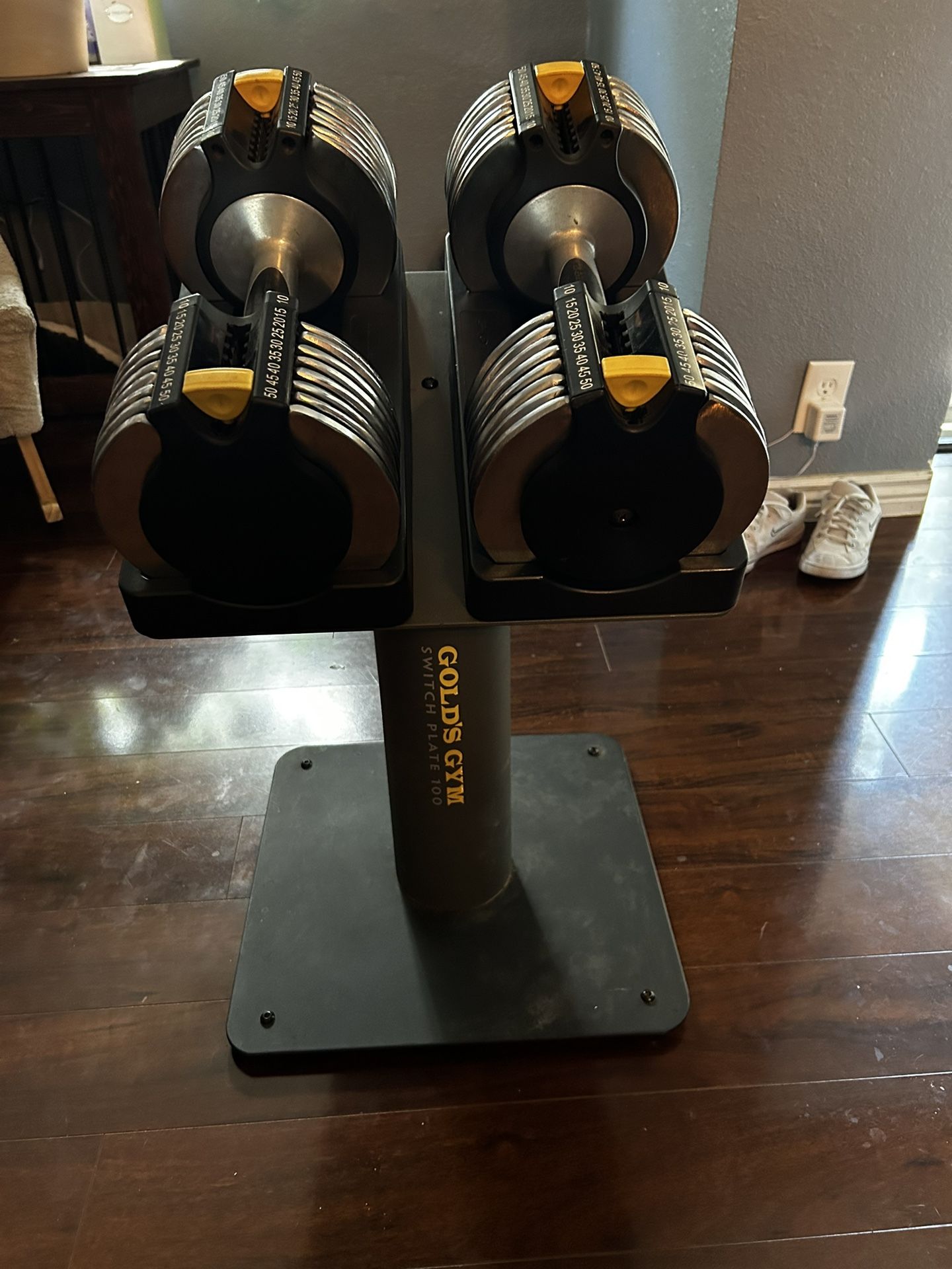 Golds Gym Adjustable Dumbbells