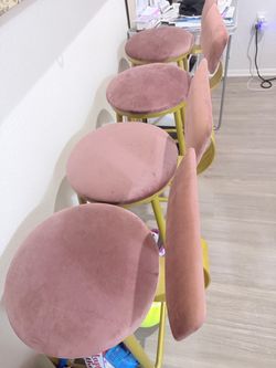 Bar stools $70 per pair or $130 for all