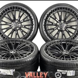 20x8.5 20x9.5 Oem Mercedes Benz  AMG stamped logo  5x112mm $795 wheel exchange  Limited edition  C63 AMG 2025