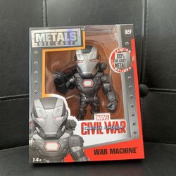 M59 Jada Toys 4" War Machine Marvel Diecast Metals Action Figure