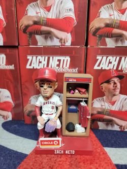 Zach Neto Angels Bobbleheads