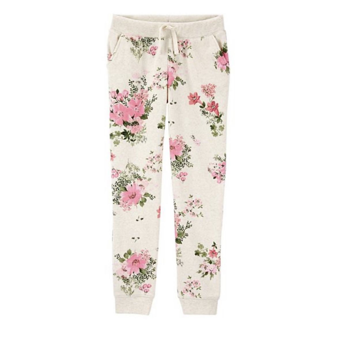 Osh Kosh Floral Fleece Pants