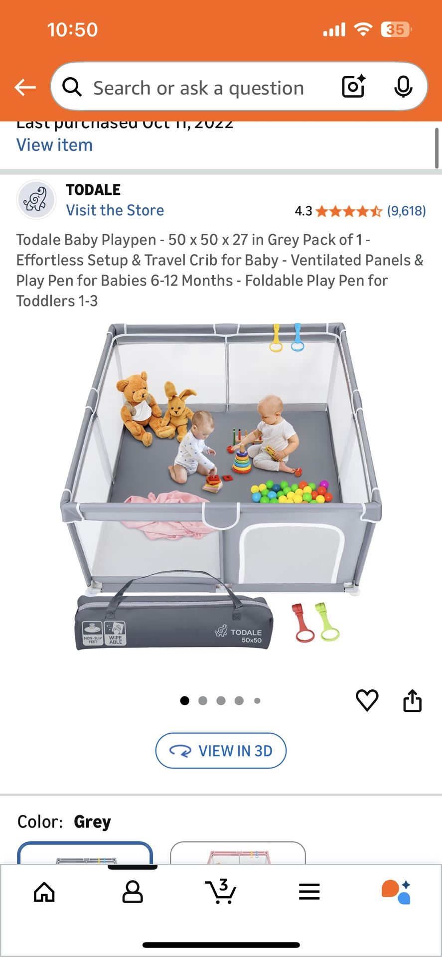Baby Playpen 