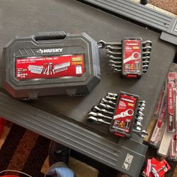 94 Piece Mechanic Set, Seven Piece Ratcheting Wrench, Set Seven Piece Flex, Head Ratchet, Ring Wrench Set