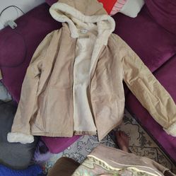 Vintage leather coat