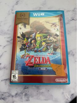 Zelda the Wind waker Wii U game