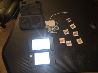 3ds xl great condition, 7 games plus games