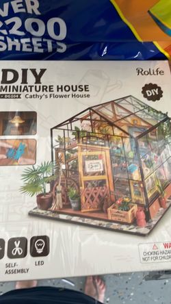 Rolife DIY Miniature House Cathy's Flower House