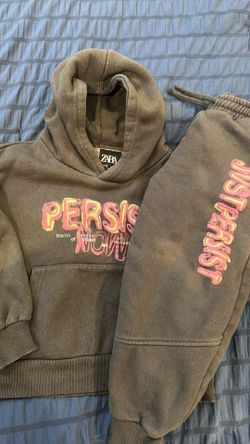 Zara sweat outfit boy small