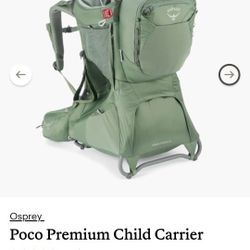 Child Carrier Backpack Built In Kickstand 