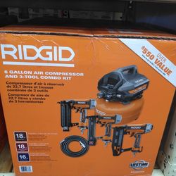 Ridgid Compressor Kit $200