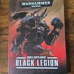 Warhammer 40k Codex Supplement *Black LEGION*