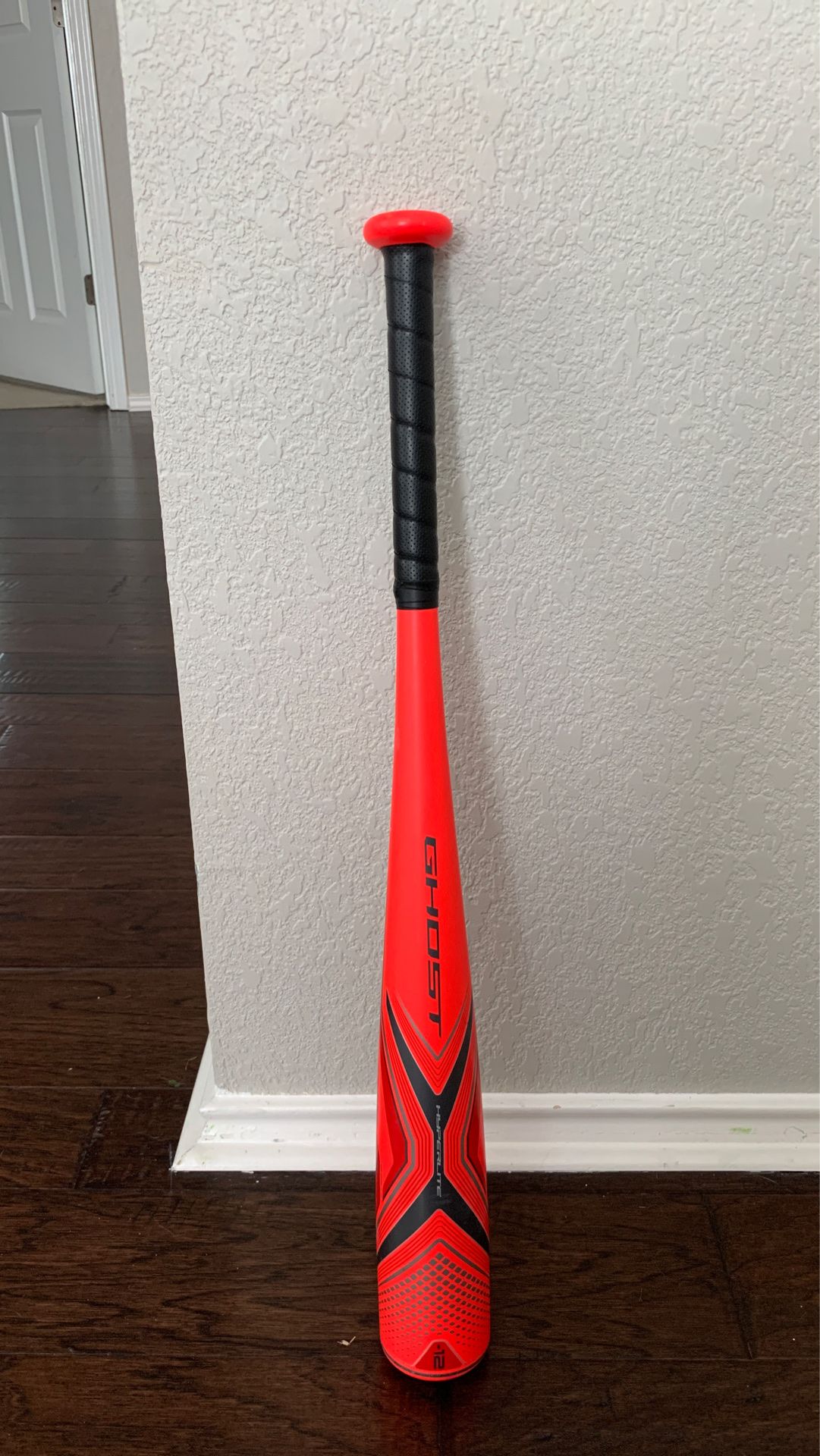 EASTON Ghost X Hyperlite -12 (2 3/4") USSSA Junior Big Barrel Youth Baseball Bat | 2019 | 1 Piece Composite | EXACT Carbon | Cushioned FLEX Grip 26 i