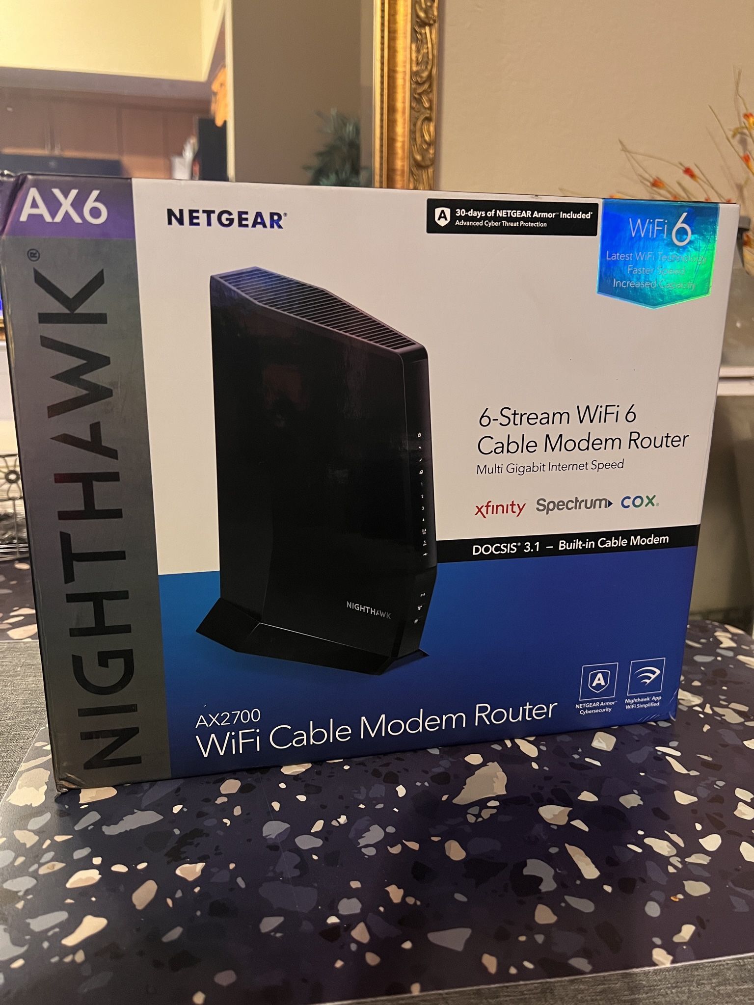 Wi-Fi Modem/ Router  Ax2700