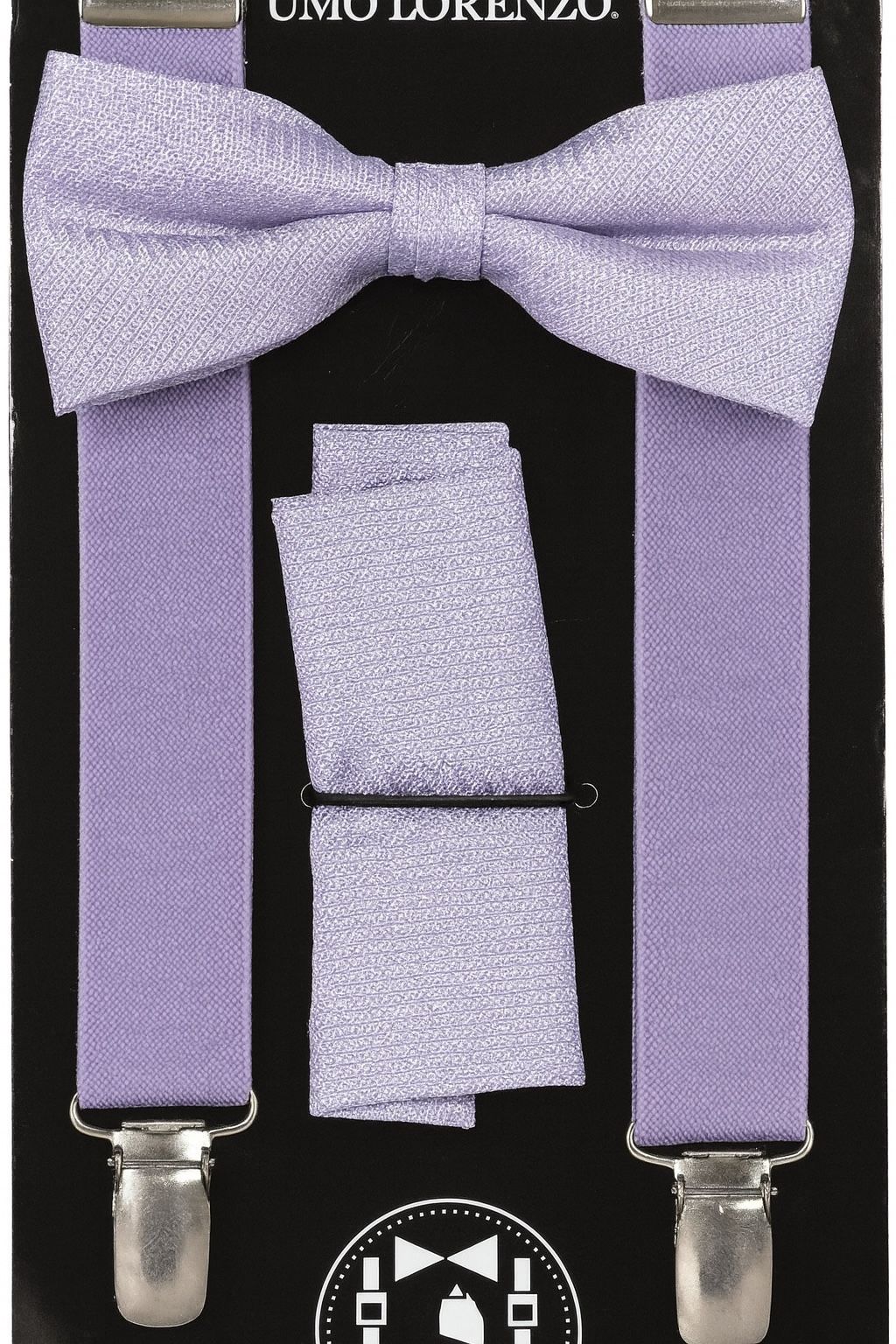 UMO LORENZO - Suspenders set - Lavender/Purple