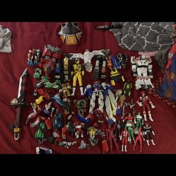 Power rangers Lot 