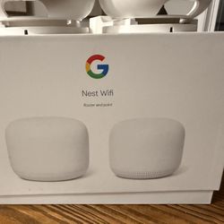 Nest WiFi mesh system 