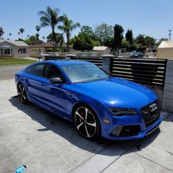2015 AUDI RS7 Nogaro Blue