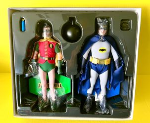 IN STOCK New 1/6 Batman & Robin Dynamic Duo 1966 Saturn Toys
