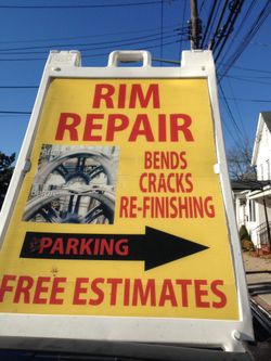Rim reconditioning! Free estimates!
