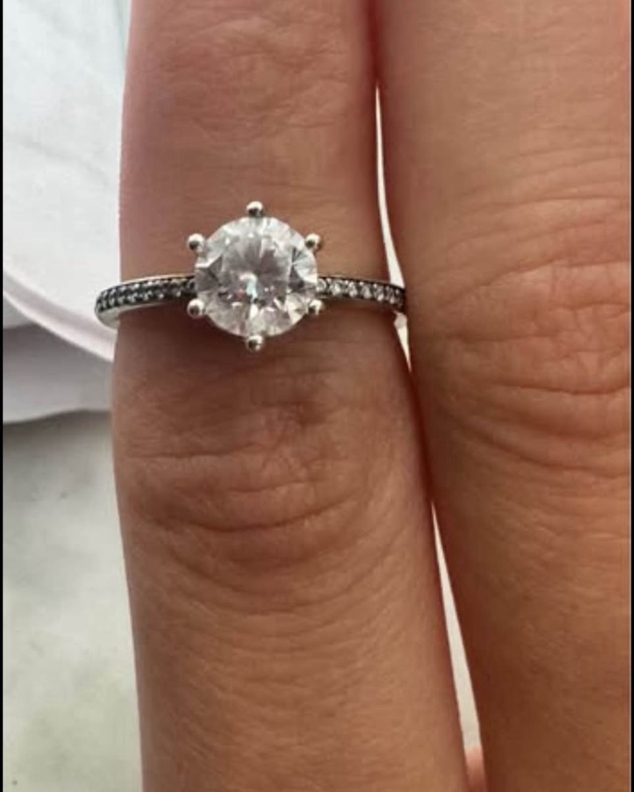 Pandora Solitaire Ring
