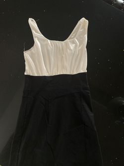 #dress # black white # medium