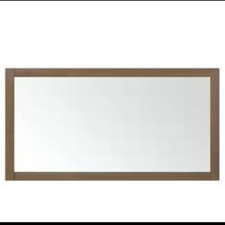 Home Decorators Collection Caville 60 in. W x 32 in. H Rectangular Framed Wall Mount Bathroom Vanity