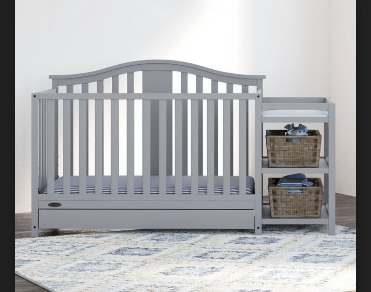 Crib Mattress Mattress Graco Solano Toddler Rail Graco Solano 5-in-1  Convertible Baby Crib With
