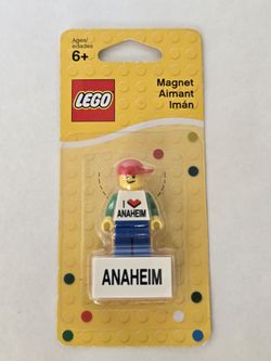 LEGO 850502 I Love Anaheim Minifigure Exclusive Magnet (2012) - NEW