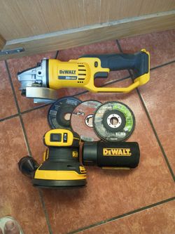 DeWalt grinder & sander