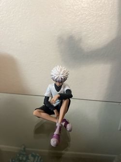 Hunter x Hunter Killua Zoldyck Sitting Figure 4.3” Anime Figurine