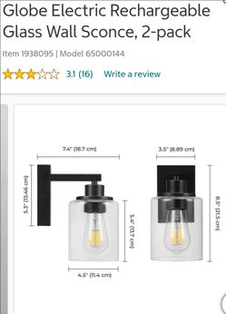 2 pack Scones Rechargeable  2 different styles available