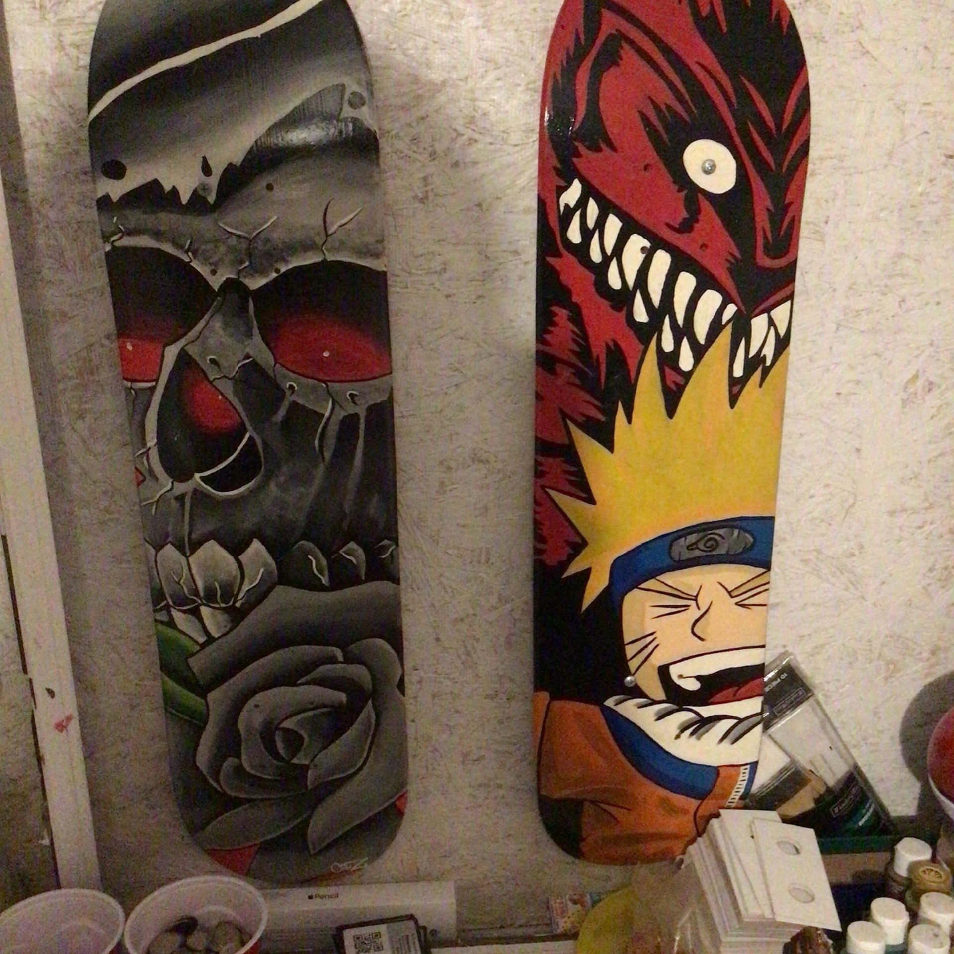 Custom Art Skateboard Decks