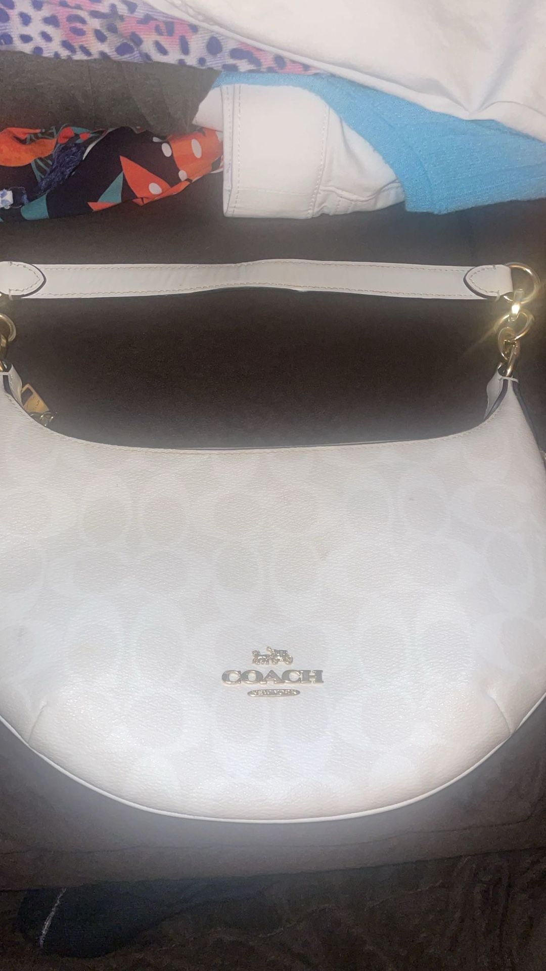 White Coach Bag