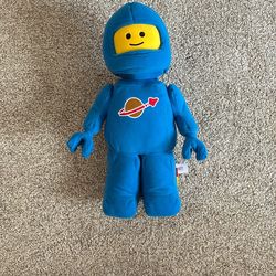 Lego Space Blue Benny Plush Stuffed