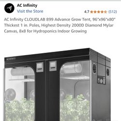 AC Infinity 8x8 Grow Tent