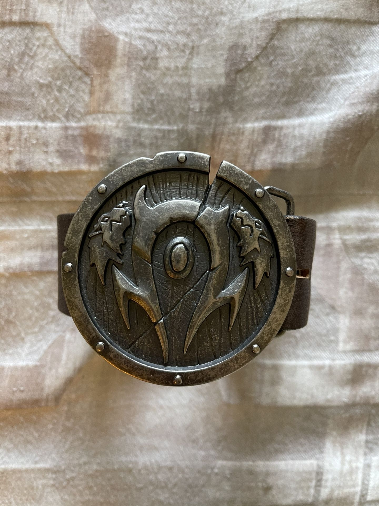 World Of Warcraft - Metal WoW Horde Belt Buckle