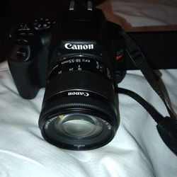 Canon - EOS  Rebel DSLR 11-55mm 64g sdcard + Stand