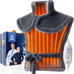 BOB AND BRAD Heating Pad for Back Pain Relief, FSA Edge-Weighted Electric Heat Pad for Neck HSA Eligible, Shoulders &Full Body Relief