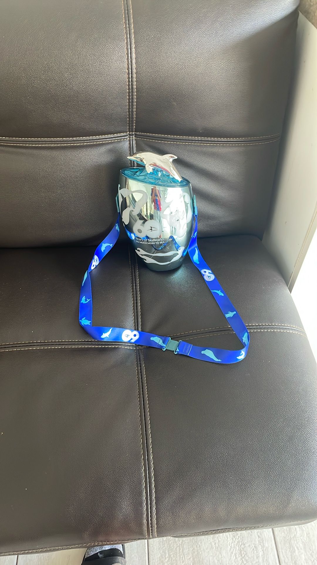 60 Year Sea World Anniversary Popcorn Holder