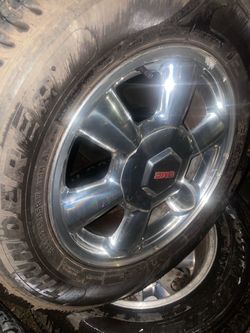 GMC wheels with new tires