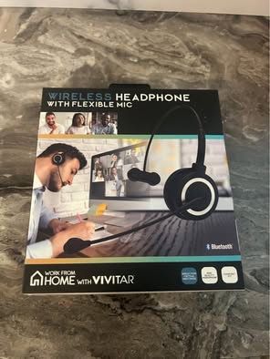Néw sealed work from home wireless Bluetooth headset with mic