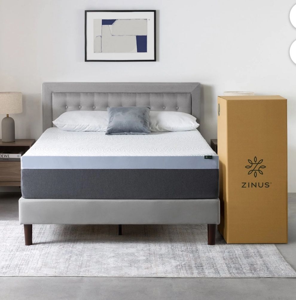 Queen Size Mattress 13 Inch Memory Foam Mattress, Brand New