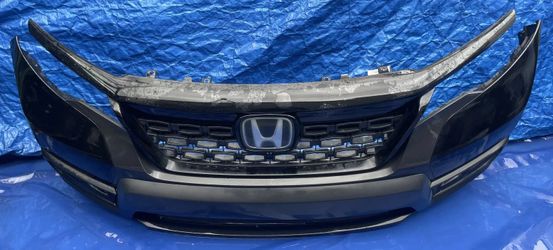 HONDA PASSPORT FRONT BUMPER COVER ASSEMBLY BLACK (NH731P) 2019-2021 